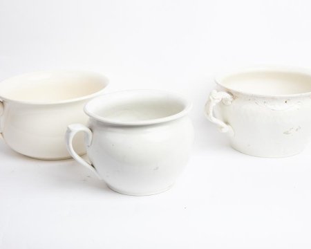 Chamber Pots Ceramic (priced individually)